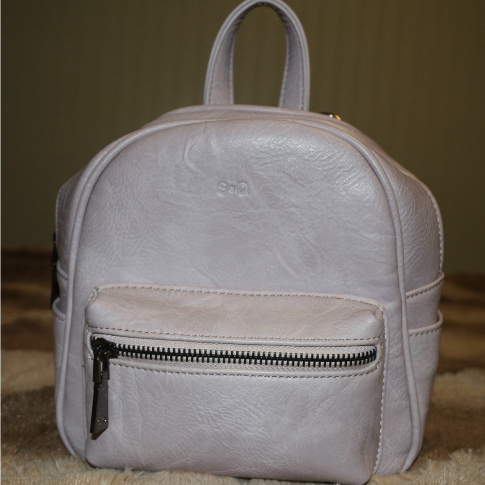 S-Q Light Purple mini Backpack
